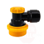 Jungtis DuoTight 8mm ball-lock jungtis, juoda + geltona