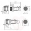 ATS-Box-Anschlusskabel 5-7/8-15 KW 3Phase 400V