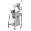 SEMIAUTOMATIC MONOBLOC FOR FILLING AND CAPPING SPOUTED FLEXIBLE POUCHES – DOSING RANGE FROM 50 TO 1500 CC – WITH NITROGEN INJECTION