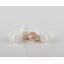 Dropper - PP cap in white with a security ring dia 18/410- dispenser drops of HDPE natural