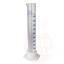 Graduated glass measuring cylinder 500 ml - plastic base