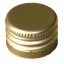 Metalinis dangtelis 28x18mm su sriegiu 1000vnt, auksinis