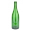 Stiklinis butelis 750ml šampano 775g 29mm 1056vnt, žalias