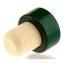 Synthetic T-cap 19mm 35/29mm 500pc, wood green