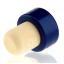 Synthetic T-cap 19mm 35/29mm 500pc, wood blue