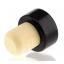 Synthetic T-cap 19mm 35/29mm 500pc, wood black