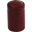 Termiškai susitraukiantis dangtelis Ø33x53mm bordo, 100vnt.