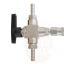 Manual stainless steel counter pressure filler