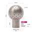 Spray head stainless steel DN 1/4X28Stainless steel washing ball ø65mm