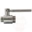 Stainless steel ball valve 1/2 "x 3/4" M / M