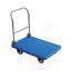 Platform trolley with folding handle 730x480x(H)890mm