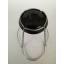 Champagne cage + cap black for beercork 100 pcs