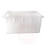 Plastikinė dėžutė 150l, 80x63x38cm maistinėms medžiagoms