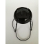 Cages in free belt with black wire and an anonymous black cap 29,7