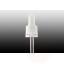 Tamper evident dropper, white 18/410; glass tube 69mm