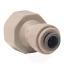 Duotight joiner 9.5 mm (3/8”) push-in fitting to 5/8" internal thread