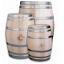 Decorative wooden barrel 30l chestnut