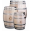 Decorative wooden barrel 60L chestnut