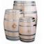 Decorative wooden barrel 60L chestnut