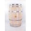 Decorative wooden barrel 150l chestnut