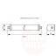 LED lamp EcoMax G3, 25-47 W, 1540 mm