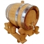 Oak barrel 5L + 6-oak cup