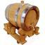 Oak barrel 5L + 6-oak cup