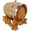 Oak barrel 5L + 6-oak cup