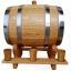 Oak barrel 5L + 6-oak cup