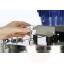 Calf's milk warmer 50 l+Cover with stirrer+Tripod for milk warmer+thermometer