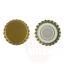 Crown corks 29 mm gold - profiled inlay - 100 pcs