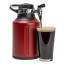 GrowlerWerks uKeg™ 1,9 l slėgio bakas, burbuliatorius, raudonas