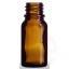 Round brown transparent glass bottle 5ml, neck size 18/410