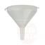 funnel plastic 21 cm diam. + strainer