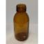 Klaaspudel Apteek 100 ml, pruun 28mm korgile