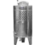 INOX wine tank 800 l-3 valves with one cooling jacket