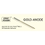 Colloidal generator gold rod 99,99% 1,5x55mm