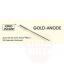 Colloidal generator gold rod 99,99% 1,5x55mm