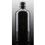 Round glass bottle 100 ml, dark violet, fi 18 mm