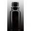 Round glass bottle 10 ml, dark violet, fi 18 mm