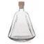 Glass bottle Maurizio 350 ml transparent, 10pcs