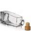 Timmy Glass Bottle 350 ml transparent, 10pcs