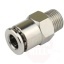 Greita jungtis 1/4x8mm išorinis sriegis CO2, suslėgtas oras