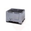 Plastic big box 525l, 4legs 120x80x79cm