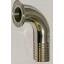 Clamp connector 1.5"/50.5 mm elbow for 32mm hose