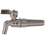 Stainless steel lever tap for wooden barrels D18-22mm