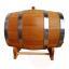 Oak Barrel 20L FRENCH OAK, stainless steel rims