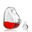 500ml clear glass bottle "Big Heart"