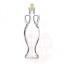 Stiklinis buteliukas 500ml Amphore skaidrus