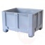 Konteineris „Bigbox" 680l pilkas, 4 kojos, 120x100x79cm
